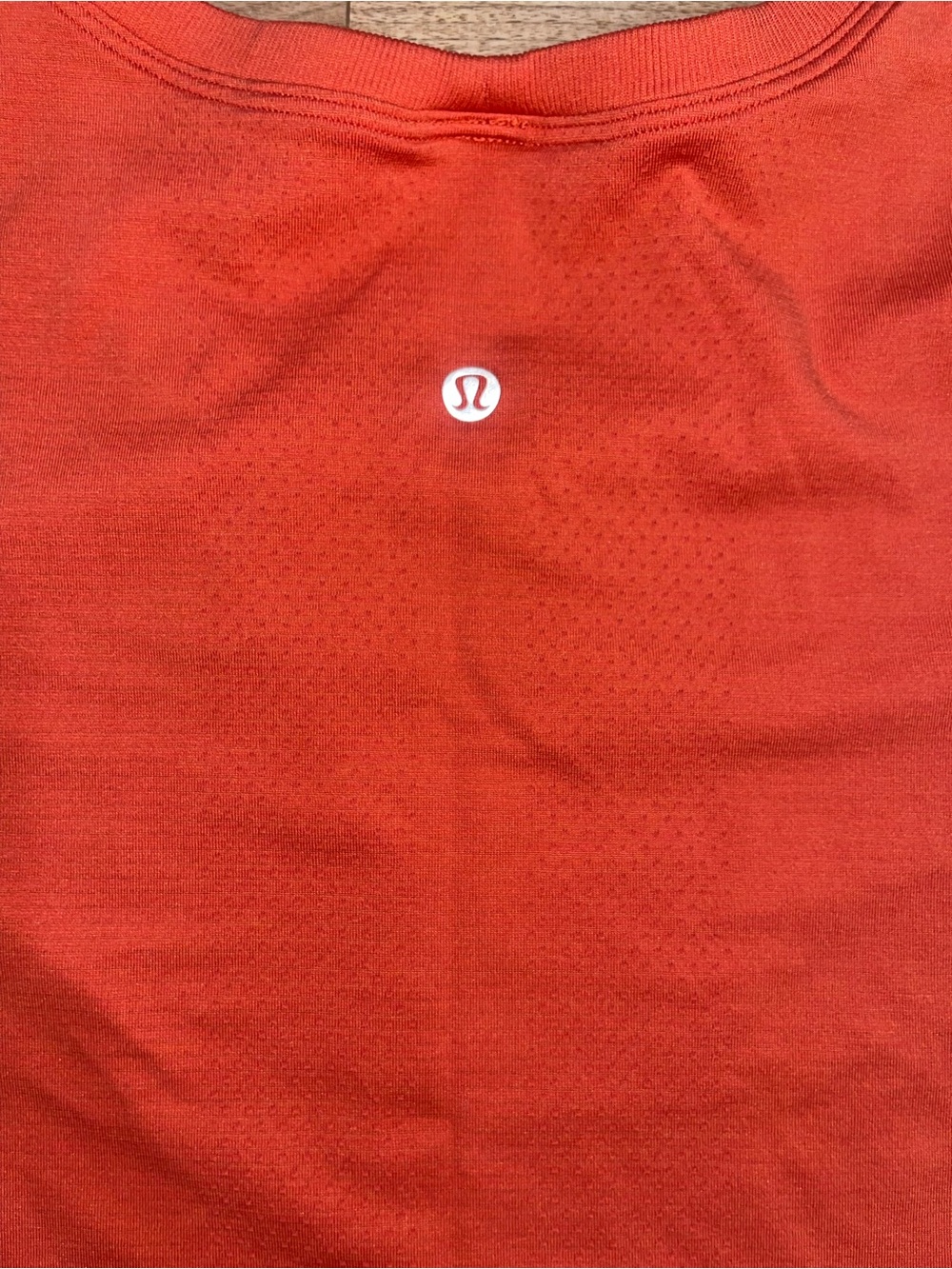 Lululemon Athletica Coral Short Sleeve Athletic Tee Missing Tag- <M?>